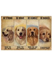BE STRONG WHEN YOU ARE WEAK 17x11 Poster front