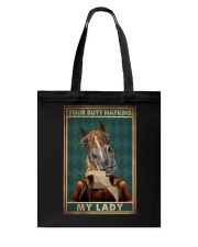YOUR BUTT NAPKINS MY LADY Tote Bag tile