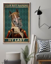 YOUR BUTT NAPKINS MY LADY 11x17 Poster lifestyle-poster-1