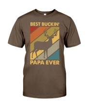 BEST BUCKIN' PAPA EVER Classic T-Shirt tile