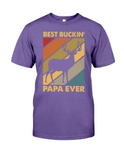 BEST BUCKIN' PAPA EVER Premium Fit Mens Tee tile