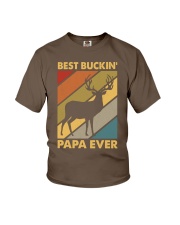 BEST BUCKIN' PAPA EVER Youth T-Shirt tile