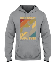 BEST BUCKIN' PAPA EVER Hooded Sweatshirt tile