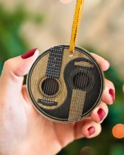 GUITAR YIN YANG Circle ornament - single (porcelain) aos-circle-ornament-single-porcelain-lifestyles-09