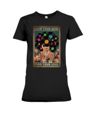 LOSE YOUR MIND FIND YOUR SOUL Premium Fit Ladies Tee tile