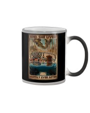AND SHE LIVED HAPPILY EVER AFTER Color Changing Mug tile
