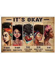 IT'S OKAY 17x11 Poster front