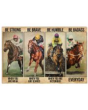 BE STRONG WHEN YOU ARE WEAK 17x11 Poster front