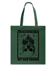 HELLO DARKNESS MY OLD FRIENDS Tote Bag tile