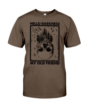 HELLO DARKNESS MY OLD FRIENDS Classic T-Shirt tile
