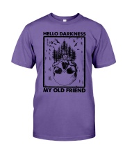 HELLO DARKNESS MY OLD FRIENDS Premium Fit Mens Tee tile