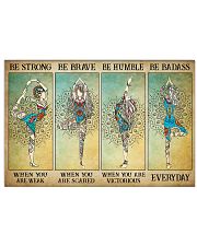 BE STRONG WHEN YOU ARE WEAK 17x11 Poster front