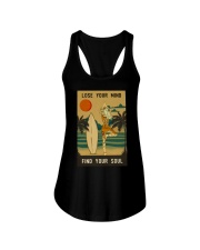 LOSE YOUR MIND FIND YOUR SOUL Ladies Flowy Tank tile