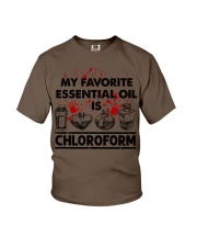 MY FAVORITE ESSENTIAL OIL IS CHLOROFORM Youth T-Shirt tile