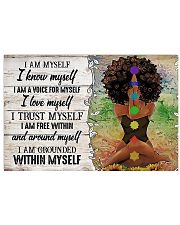 I AM MYSELF 17x11 Poster front