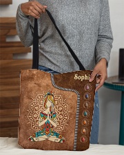 Yoga Leather Pattern Print All-over Tote aos-all-over-tote-lifestyle-front-10