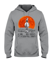 A GIRL HER HORSE IT'S A BEAUTIFUL THINGS Hooded Sweatshirt tile