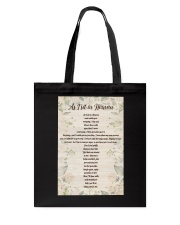 AS I SIT IN HEAVEN Tote Bag tile