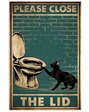 PLEASE CLOSE THE LID 11x17 Poster front