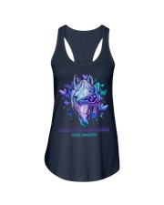 CHOOSE TO KEEP GOING Ladies Flowy Tank tile