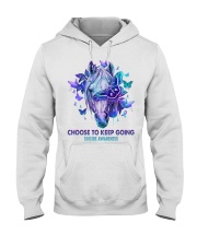 CHOOSE TO KEEP GOING Hooded Sweatshirt front