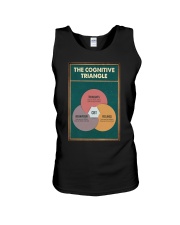 THE CORGNATIVE TRAINGLE Unisex Tank tile