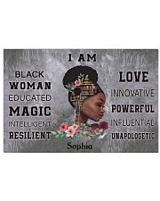 AFRICA BOOK GIRL - I AM - CUSTOM NAME 24x16 Poster front