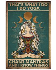 THAT'S WHAT I DO I DO YOGA CHANT MANTRAS 11x17 Poster front