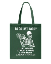 TO DO LIST TODAY Tote Bag tile