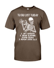 TO DO LIST TODAY Classic T-Shirt tile
