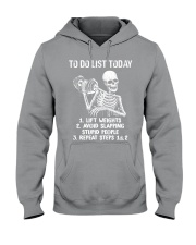 TO DO LIST TODAY Hooded Sweatshirt tile