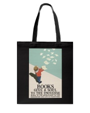 BOOKS GIVE A SOUL Tote Bag tile