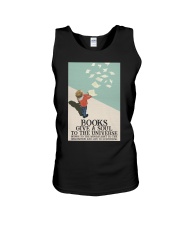 BOOKS GIVE A SOUL Unisex Tank tile