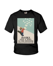 BOOKS GIVE A SOUL Youth T-Shirt tile