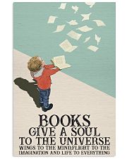 BOOKS GIVE A SOUL 11x17 Poster front