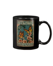 WHISPERED I LOVE YOU TO A BUTTERFLY Mug tile
