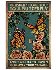 WHISPERED I LOVE YOU TO A BUTTERFLY 11x17 Poster front