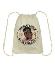MERDY DIRTY INKED AND CURVY Drawstring Bag tile