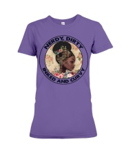 MERDY DIRTY INKED AND CURVY Premium Fit Ladies Tee tile