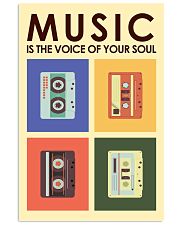 MUSIC IS THE VOICE OF YOUR SOUL 11x17 Poster front