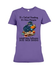 IT'S CALLED READING IT'S HOW PEOPLE Premium Fit Ladies Tee tile
