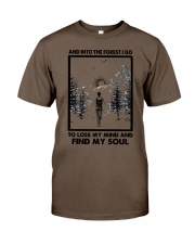 AND INTO THE FOREST I RUN Classic T-Shirt tile