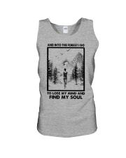 AND INTO THE FOREST I RUN Unisex Tank tile