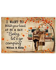 I WANT TO HOLD YOUR HAND - CUSTOM 24x16 Poster front