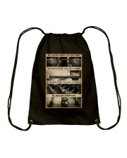 BE STRONG WHEN YOU ARE WEAK Drawstring Bag tile