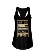 BE STRONG WHEN YOU ARE WEAK Ladies Flowy Tank tile