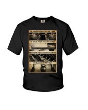 BE STRONG WHEN YOU ARE WEAK Youth T-Shirt tile