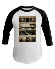 BE STRONG WHEN YOU ARE WEAK Baseball Tee tile
