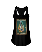 LOSE YOUR MIND FIND YOUR SOUL Ladies Flowy Tank tile