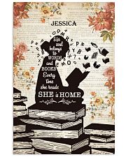 BOOK - SHE IS HOME - CUSTOM NAME 11x17 Poster front